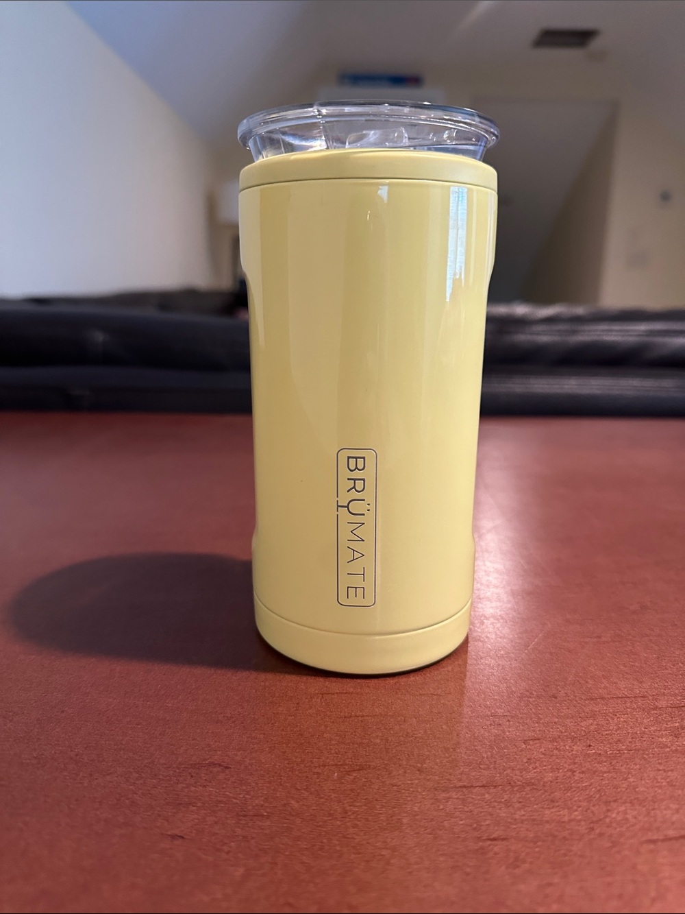 BrüMate Yellow Insulated Can Cooler - Travel Tumbler